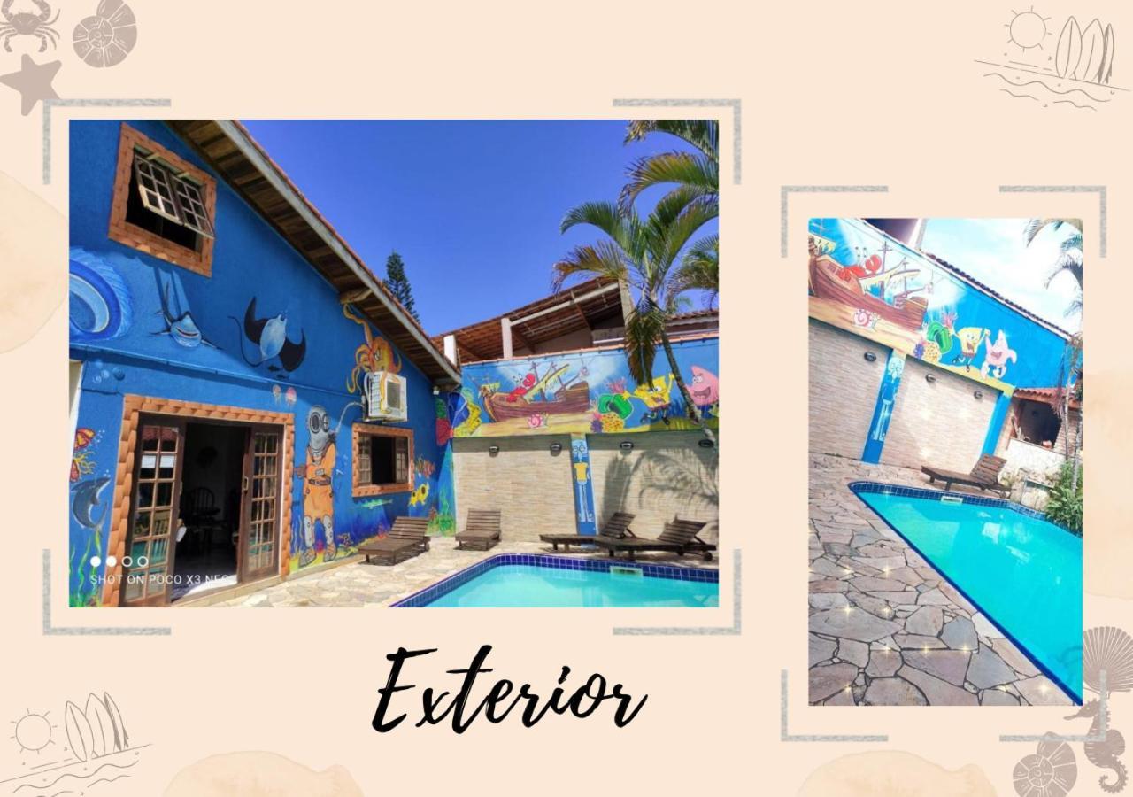 Hostel Cantinho Maneiro Mongaguá 外观 照片