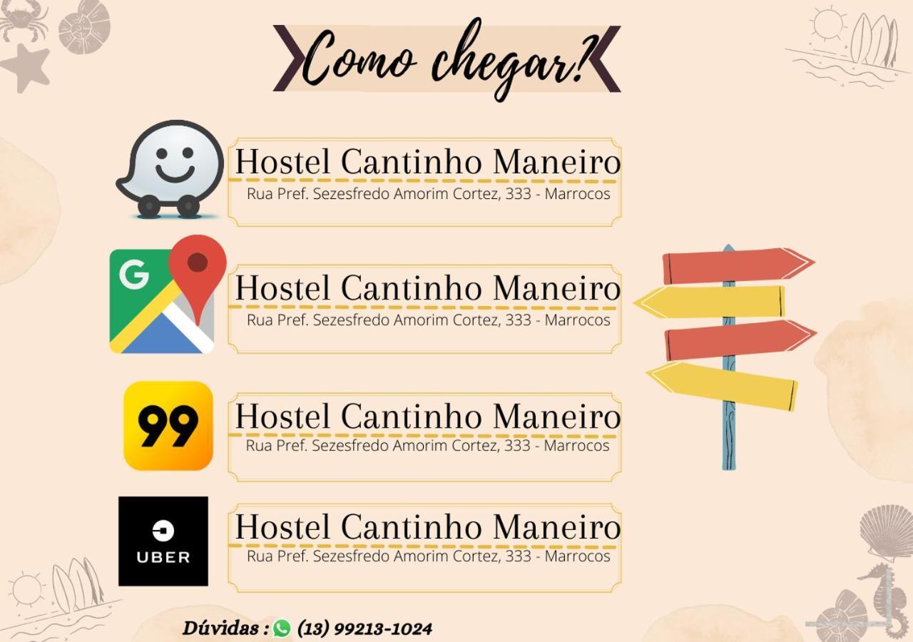 Hostel Cantinho Maneiro Mongaguá 外观 照片